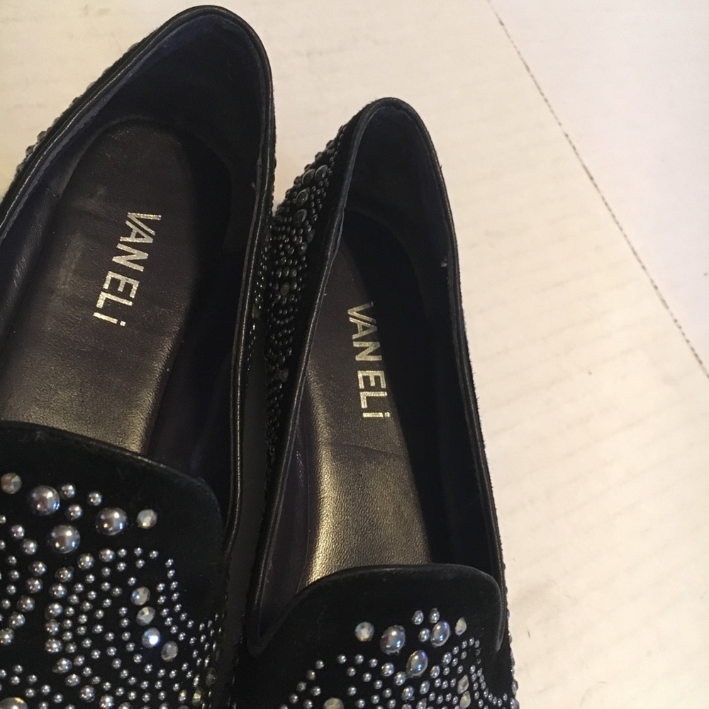 π«β SOLD NWOB Vaneli Shoes Slip On Crystal - Picture 6 of 8